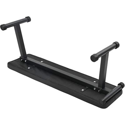 vidaXL Gewicht Bank Zwart 108 x 27 x 41 cm Gepoedercoat staal vidaXL Gewicht Bank Zwart 108 x 27 x 41 cm Gepoedercoat staal