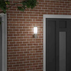 VIDAXL Zilveren Buitenwandlamp - Wandlamp VIDAXL Zilveren Buitenwandlamp - Wandlamp