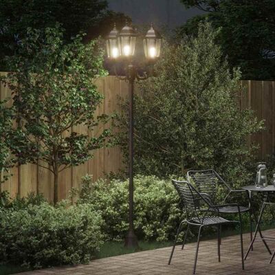 Vidaxl Tuinverlichting Brons 220cm Aluminium - Tuinverlichting Vidaxl Tuinverlichting Brons 220cm Aluminium - Tuinverlichting