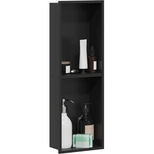 vidaXL Douche Niche Zwart 60 x 20 x 9,5 cm Roestvrij staal vidaXL Douche Niche Zwart 60 x 20 x 9,5 cm Roestvrij staal