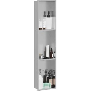 vidaXL Douche Niche Zilver 90 x 20 x 9,5 cm Roestvrij staal vidaXL Douche Niche Zilver 90 x 20 x 9,5 cm Roestvrij staal