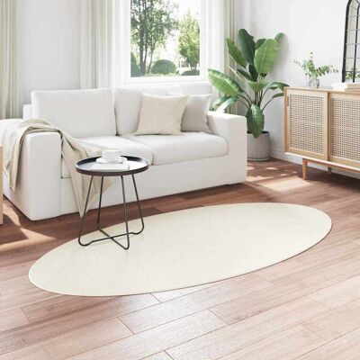 vidaXL Ovale wollen tapijt 100x200cm - Binnendecoratie vidaXL Ovale wollen tapijt 100x200cm - Binnendecoratie