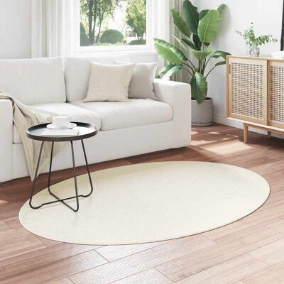 vidaXL Duurzame Ronde Polyester Vloerkleed - Rug vidaXL Duurzame Ronde Polyester Vloerkleed - Rug