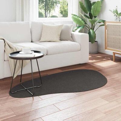 vidaXL Huarte Vloerkleed - Antraciet, Zacht, Modern Golfpatroon - Tapijt vidaXL Huarte Vloerkleed - Antraciet, Zacht, Modern Golfpatroon - Tapijt