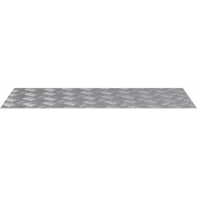 vidaXL Zilver Rubber 90x40 cm Treppenstappen - Vloerbedekking vidaXL Zilver Rubber 90x40 cm Treppenstappen - Vloerbedekking