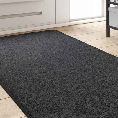 vidaXL Tapijt Loper Donkergrijs 80 x 500 cm 100% Polypropyleen vidaXL Tapijt Loper Donkergrijs 80 x 500 cm 100% Polypropyleen