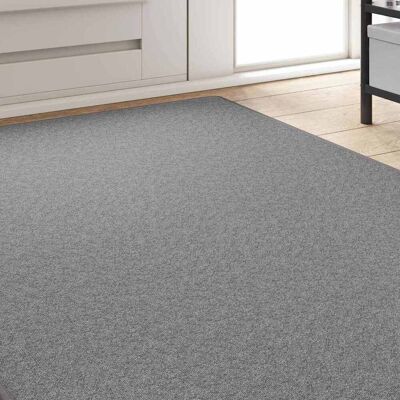 vidaXL Tapijt Loper Lichtgrijs 100 x 250 cm 100% Polypropyleen vidaXL Tapijt Loper Lichtgrijs 100 x 250 cm 100% Polypropyleen