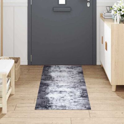 vidaXL Keuken Vloerkleed Grijs 180 x 60 cm Fluweel vidaXL Keuken Vloerkleed Grijs 180 x 60 cm Fluweel