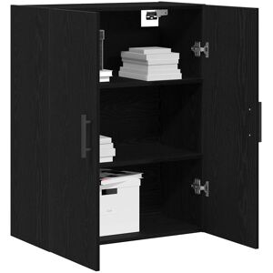 vidaXL Wandmontage-Schränkchen Zwart Eik MDF - Zwart Eik Sideboard vidaXL Wandmontage-Schränkchen Zwart Eik MDF - Zwart Eik Sideboard