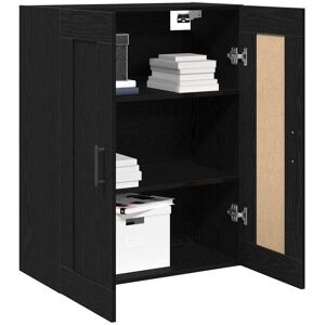 vidaXL Wandkast Zwart Eikenhout - Modern Design vidaXL Wandkast Zwart Eikenhout - Modern Design