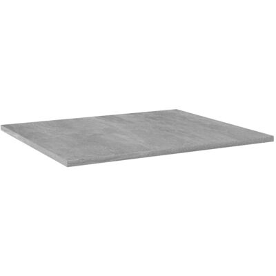 vidaXL - Boekenplankplaten - Betongrijs vidaXL - Boekenplankplaten - Betongrijs