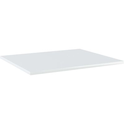 vidaXL Wit Hoogglans Boekenkastplaten - Boekenkastplaten vidaXL Wit Hoogglans Boekenkastplaten - Boekenkastplaten