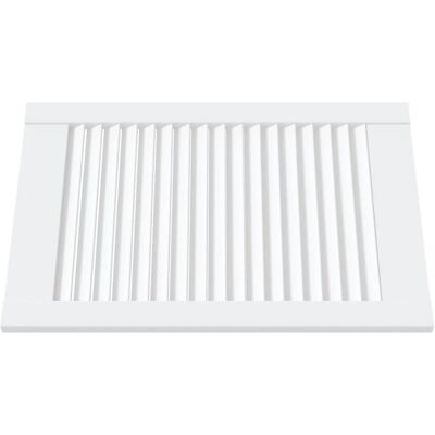 vidaXL Wit Dennen Lameldeuren Set - Binnen- of Kastdeur vidaXL Wit Dennen Lameldeuren Set - Binnen- of Kastdeur