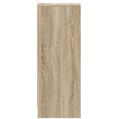 Maisonchic schoenenkast - Eikenhout Sonoma 31,5x35x90 cm - Wand- of vloerbevestiging Maisonchic schoenenkast - Eikenhout Sonoma 31,5x35x90 cm - Wand- of vloerbevestiging