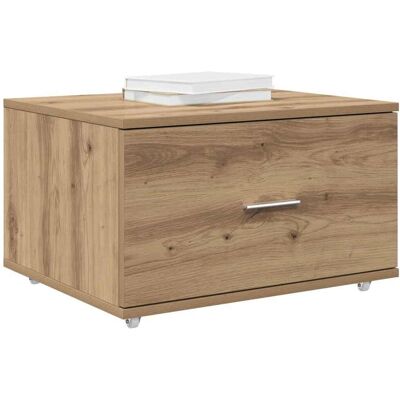 vidaXL Ladenkast 55 x 45 x 31 cm Artisan Eiken vidaXL Ladenkast 55 x 45 x 31 cm Artisan Eiken