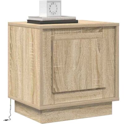 vidaXL Sonoma Houten Nachtkastjes Set - 2 Nachtkastjes vidaXL Sonoma Houten Nachtkastjes Set - 2 Nachtkastjes