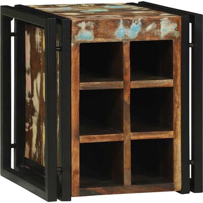 vidaXL Wijnrek 35 x 35 x 39 cm Massief Gerecycled Hout vidaXL Wijnrek 35 x 35 x 39 cm Massief Gerecycled Hout
