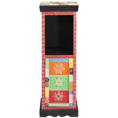 vidaXL Ladekast Multikleur 30 x 30 x 90 cm Massief Mango Hout vidaXL Ladekast Multikleur 30 x 30 x 90 cm Massief Mango Hout