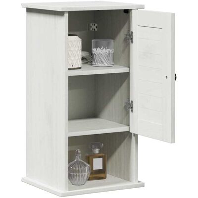 vidaXL Badkamerkast met plank VIGO Wit en Antiek Wit 37 x 34 x 71,5 cm vidaXL Badkamerkast met plank VIGO Wit en Antiek Wit 37 x 34 x 71,5 cm