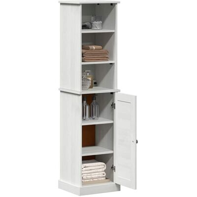 vidaXL Badkamermeubelset met plank VIGO 2 pcs Wit en Antiek Wit vidaXL Badkamermeubelset met plank VIGO 2 pcs Wit en Antiek Wit
