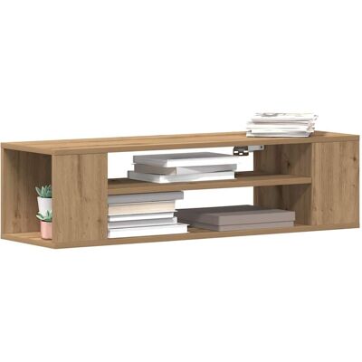 vidaXL Wandgemonteerde Eiken TV Kast - TV Kast vidaXL Wandgemonteerde Eiken TV Kast - TV Kast