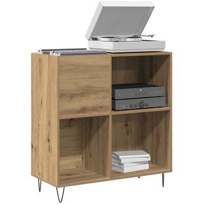 Vidaxl Mediacabinet Artisan Eiken 84,5x38x90 Cm Houtvezelplaat - Media Cabinet Vidaxl Mediacabinet Artisan Eiken 84,5x38x90 Cm Houtvezelplaat - Media Cabinet