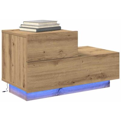 vidaXL Nachtkastje Compact Opbergruimte - Nachtkastje vidaXL Nachtkastje Compact Opbergruimte - Nachtkastje