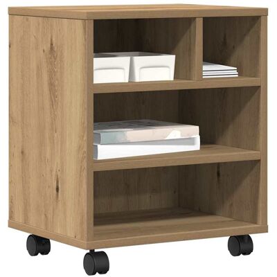 vidaXL Printer Stand Bruin - Kantoormeubilair vidaXL Printer Stand Bruin - Kantoormeubilair