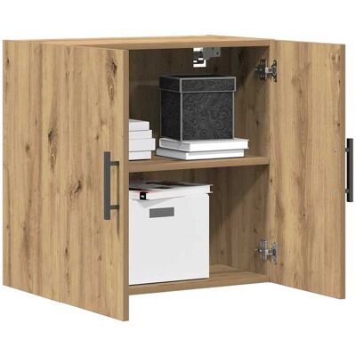 Vidaxl Houten Wandkast - Moderne Eikenopslag Vidaxl Houten Wandkast - Moderne Eikenopslag