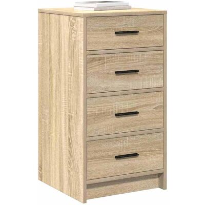 vidaXL Sonoma-Esche Sideboard - Mid-century modern meubel vidaXL Sonoma-Esche Sideboard - Mid-century modern meubel