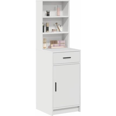 vidaXL Witte Houten Buffet - Buffet Sideboard vidaXL Witte Houten Buffet - Buffet Sideboard