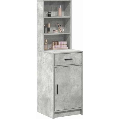 vidaXL Grijze Beton MDF Dressoir - Kast vidaXL Grijze Beton MDF Dressoir - Kast