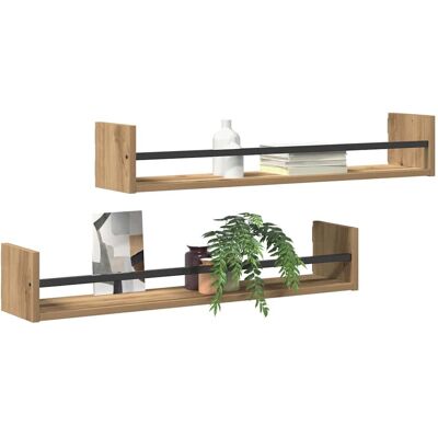 Vidaxl Wandplank Bruin - Wandplank Vidaxl Wandplank Bruin - Wandplank