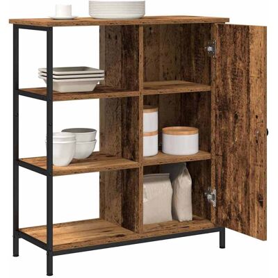 Vidaxl Rustiek Houten Dressoir - Meubels Vidaxl Rustiek Houten Dressoir - Meubels