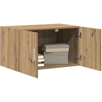 Vidaxl Wandkast Rustiek Eikenhout 70x42,5x40 cm - Opbergmeubel Vidaxl Wandkast Rustiek Eikenhout 70x42,5x40 cm - Opbergmeubel