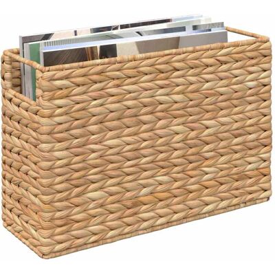 vidaXL Tijdschrift Manden 2 pcs Naturel 39 x 14 x 25 cm Waterhyacint vidaXL Tijdschrift Manden 2 pcs Naturel 39 x 14 x 25 cm Waterhyacint