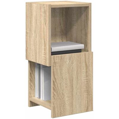 vidaXL Hoekkast Sonoma Eiken 25,5x25x55cm Bewerkt hout vidaXL Hoekkast Sonoma Eiken 25,5x25x55cm Bewerkt hout