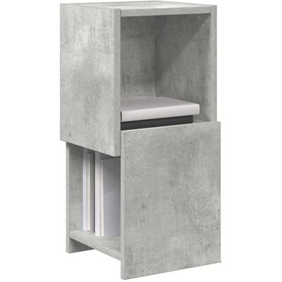 vidaXL Hoekkast Beton Grijs 25,5x25x55cm Bewerkt hout vidaXL Hoekkast Beton Grijs 25,5x25x55cm Bewerkt hout