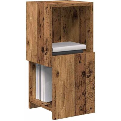 vidaXL Hoekkast Oudhout 25,5x25x55cm Bewerkt hout vidaXL Hoekkast Oudhout 25,5x25x55cm Bewerkt hout