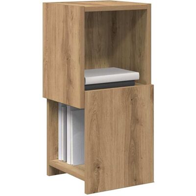 vidaXL Hoekkast 25,5x25x55cm Bewerkt hout Artisan Eiken vidaXL Hoekkast 25,5x25x55cm Bewerkt hout Artisan Eiken