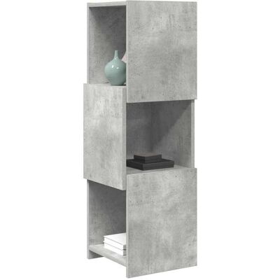 vidaXL Hoekkast Beton Grijs 30,5x30x95cm Bewerkt hout vidaXL Hoekkast Beton Grijs 30,5x30x95cm Bewerkt hout