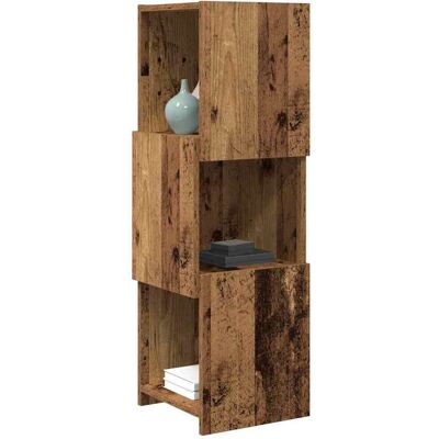 vidaXL Hoekkast Oudhout 30,5x30x95cm Bewerkt hout vidaXL Hoekkast Oudhout 30,5x30x95cm Bewerkt hout