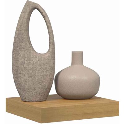 vidaXL Wandplank Muurmontage Bruin 23 x 23,5 x 3,8 cm Bewerkt hout vidaXL Wandplank Muurmontage Bruin 23 x 23,5 x 3,8 cm Bewerkt hout