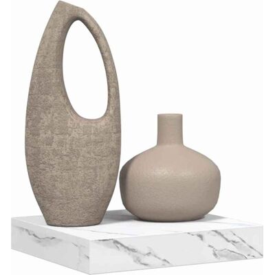 vidaXL Wandplank Muurmontage Wit Marmer 23 x 23,5 x 3,8 cm vidaXL Wandplank Muurmontage Wit Marmer 23 x 23,5 x 3,8 cm