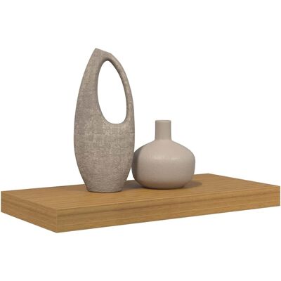 vidaXL Wandplank Muurmontage Beige 50 x 23,5 x 3,8 cm Bewerkt hout vidaXL Wandplank Muurmontage Beige 50 x 23,5 x 3,8 cm Bewerkt hout