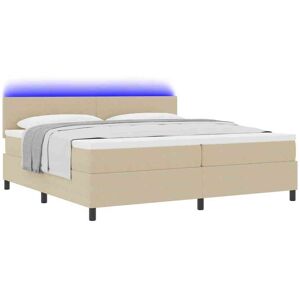 Vidaxl Bed met LED-licht - Modern ontwerp - 200x200 Cm Vidaxl Bed met LED-licht - Modern ontwerp - 200x200 Cm