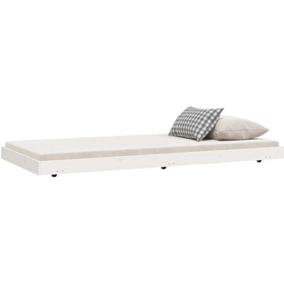 vidaXL Massief houten dennenhouten bedframe - Stabiel, natuurlijke afwerking vidaXL Massief houten dennenhouten bedframe - Stabiel, natuurlijke afwerking
