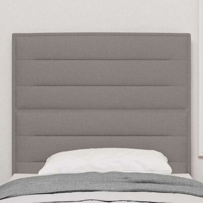 Vidaxl - Hoofdbord Ontwerp Lijnen Taupe 100 cm Stof - Hoofdbord Vidaxl - Hoofdbord Ontwerp Lijnen Taupe 100 cm Stof - Hoofdbord
