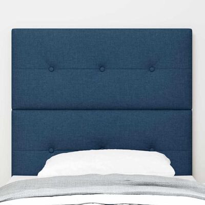 Vidaxl Knopen Hoofdbord Blauw 100cm - Hoofdbord Vidaxl Knopen Hoofdbord Blauw 100cm - Hoofdbord