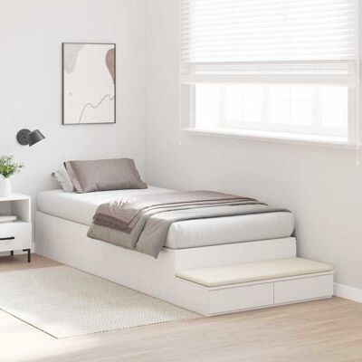 Vidaxl Opbergbank bed 90x190cm - Bedframe Vidaxl Opbergbank bed 90x190cm - Bedframe